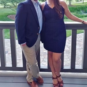 Old Navy eyelet sheath dress